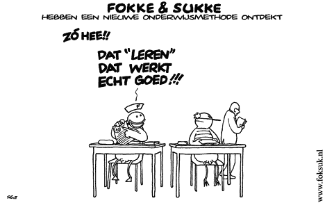 Fokke en Sukke - Nieuwe onderwijsmethode